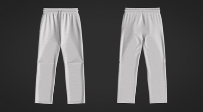 Heavy Nylon Knee Pleat Wide Leg Pant 3d Model Marvelous Designer-Clo3d-fbx-obj-Zprj