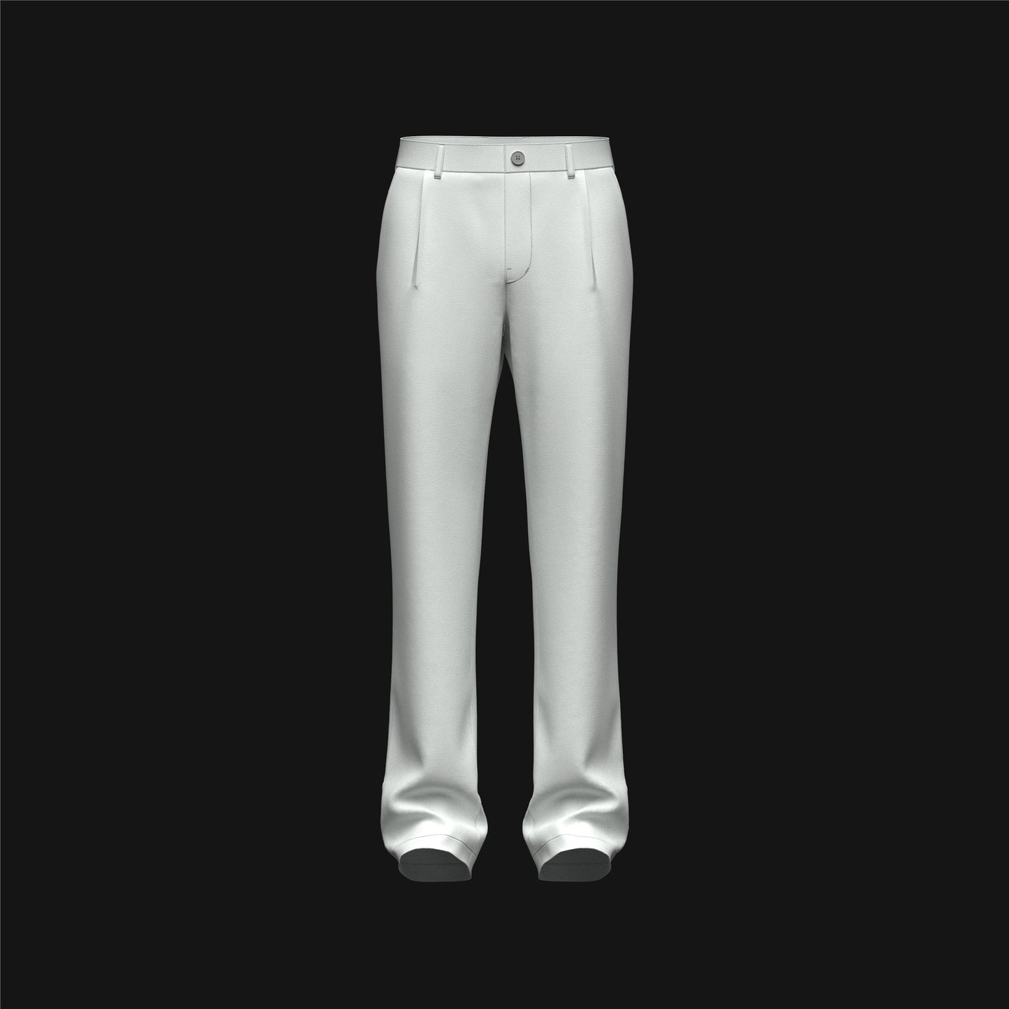 Men's Single Pleat Pant 3d Model Marvelous Designer-Clo3d-fbx-obj-Zprj