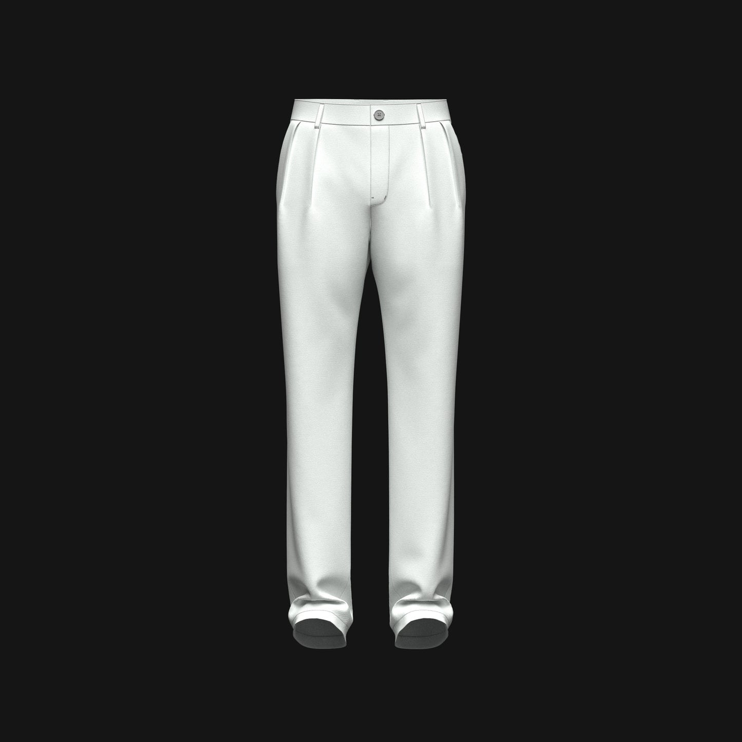 Men's Double Pleat Pant 3d Model Marvelous Designer-Clo3d-fbx-obj-Zprj