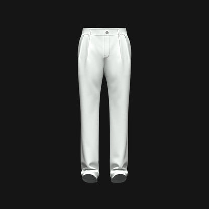 Men's Double Pleat Pant 3d Model Marvelous Designer-Clo3d-fbx-obj-Zprj