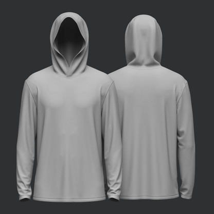 Male Hooded Jersey 3d Model Marvelous Designer-Clo3d-fbx-obj-Zprj