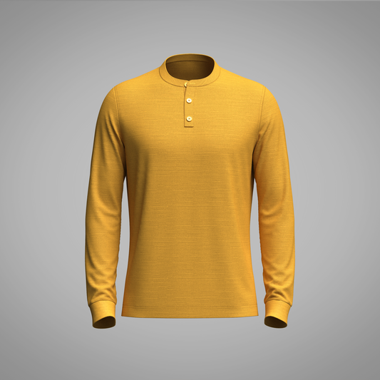 Men's Mandarin Collar Jersey 3d Model Marvelous Designer-Clo3d-fbx-obj-Zprj