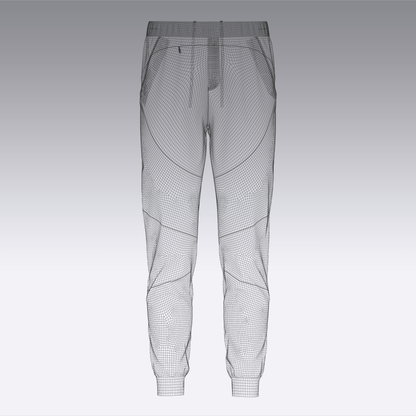 Men's Nylon Jogger 3d Model Marvelous Designer-Clo3d-fbx-obj-Zprj