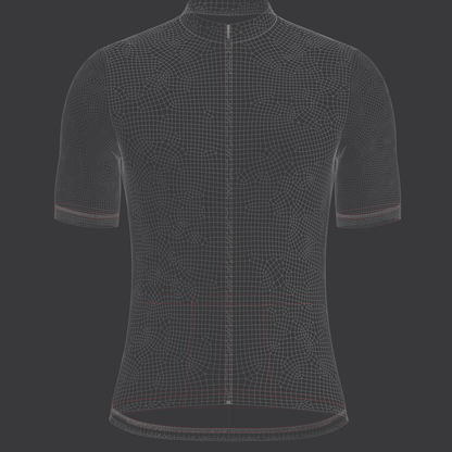 Men's Half Sleeve Cycling Jersey 3d Model Marvelous Designer-Clo3d-fbx-obj-Zprj