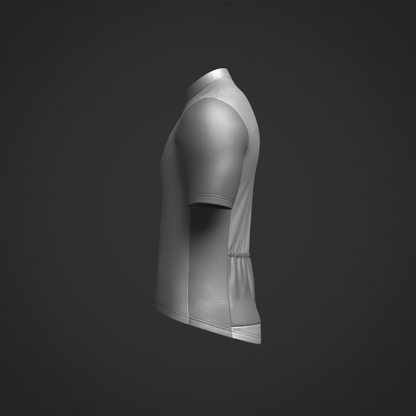 Men's Half Sleeve Cycling Jersey 3d Model Marvelous Designer-Clo3d-fbx-obj-Zprj