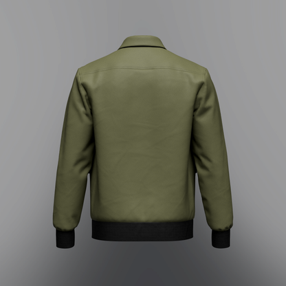 Men's Jacket 3d Model Marvelous Designer-Clo3d-fbx-obj-Zprj