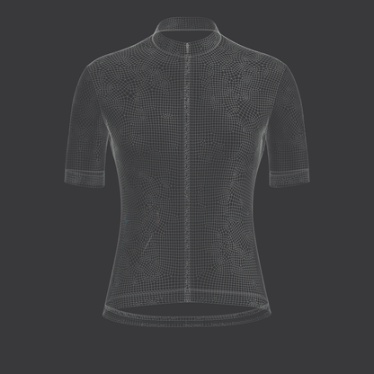 Women Half Sleeve Cycling Jersey 3d Model Marvelous Designer-Clo3d-fbx-obj-Zprj