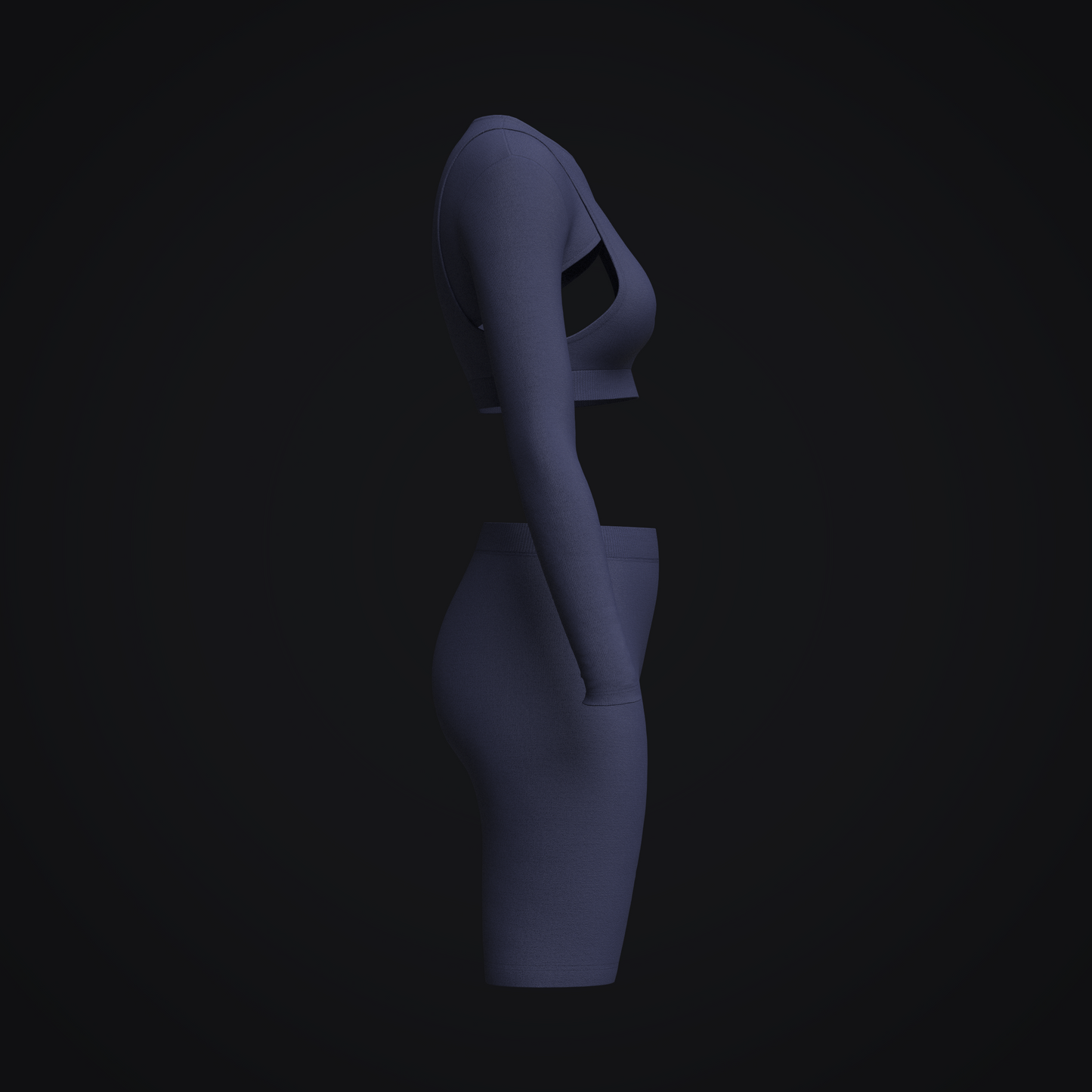 Gym Wear 3d Model Marvelous Designer-Clo3d-fbx-obj-Zprj