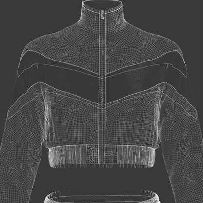 Women's Active Wear 3d Model Marvelous Designer-Clo3d-fbx-obj-Zprj