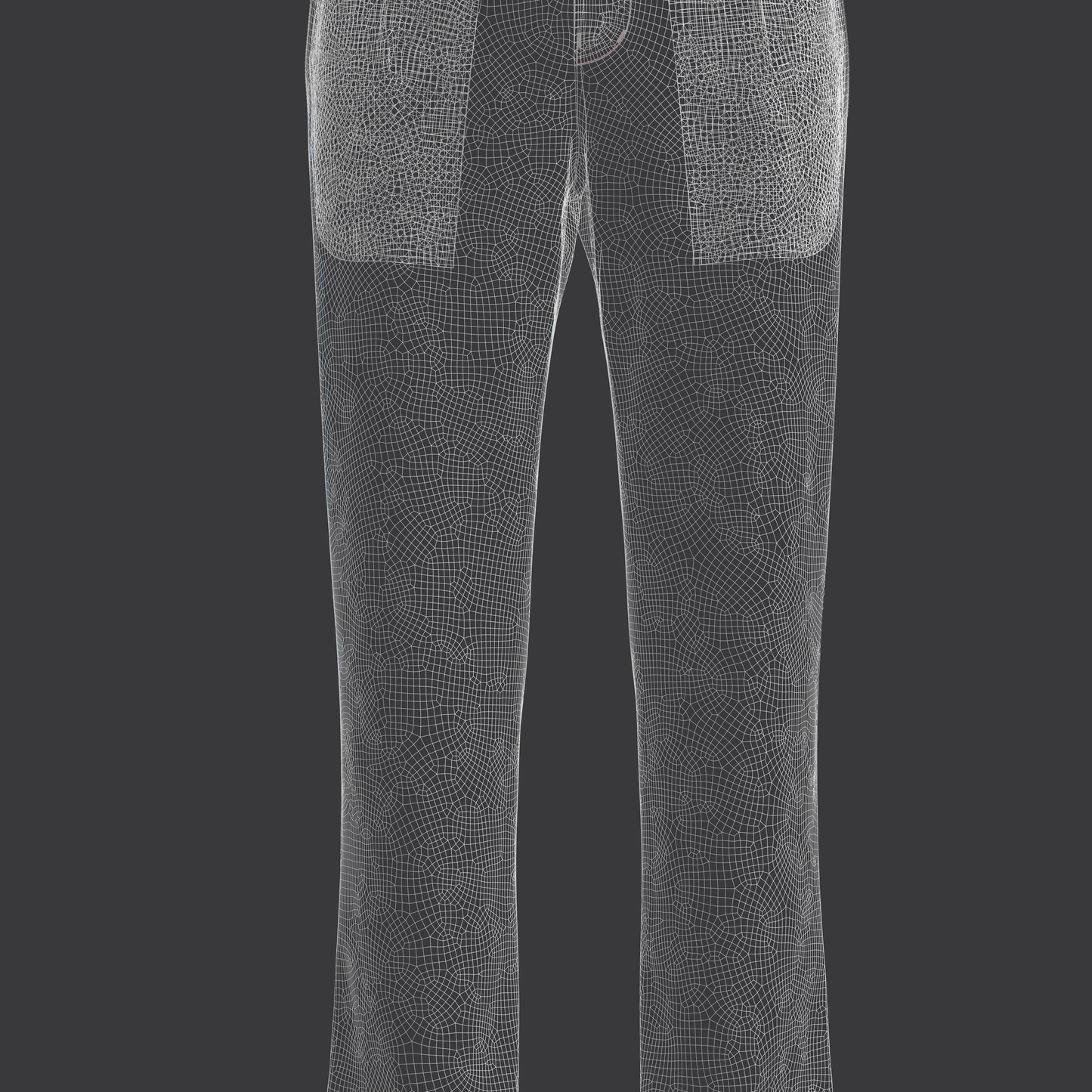Men's Pant 3d Model Marvelous Designer-Clo3d-fbx-obj-Zprj