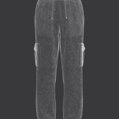 Men's Oversize Jogger Pocket 3d Model Marvelous Designer-Clo3d-fbx-obj-Zprj