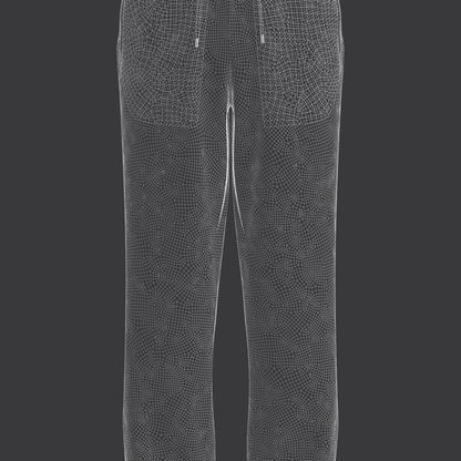 Men's Oversize Jogger No Pocket 3d Model Marvelous Designer-Clo3d-fbx-obj-Zprj