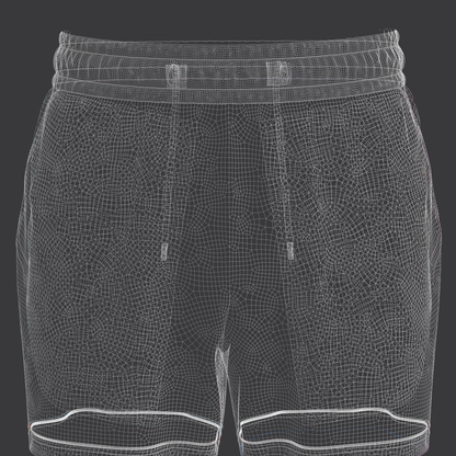 Men's Regular Shorts 3d Model Marvelous Designer-Clo3d-fbx-obj-Zprj