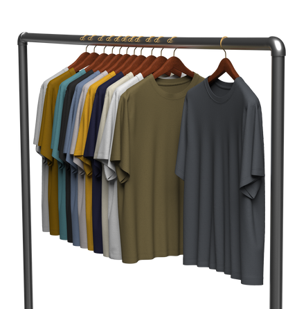 T-Shirt On Steel Hanger 3d Model Marvelous Designer-Clo3d-fbx-obj-Zprj