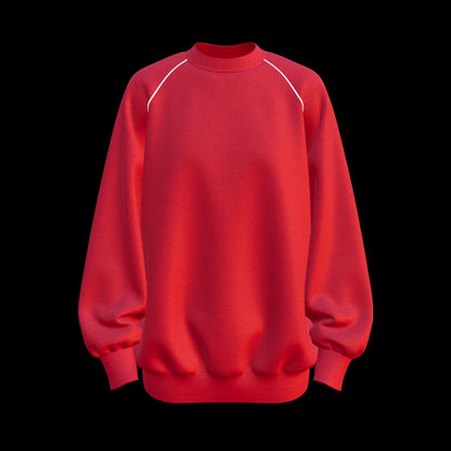 Women Oversized Sweatshirt 3d Model Marvelous Designer-Clo3d-fbx-obj-Zprj