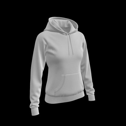 Women's Hoodie 3d Model Marvelous Designer-Clo3d-fbx-obj-Zprj